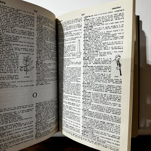 Vintage Webster's New World Dictionary - Modern Desk Edition - Picture 5 of 6
